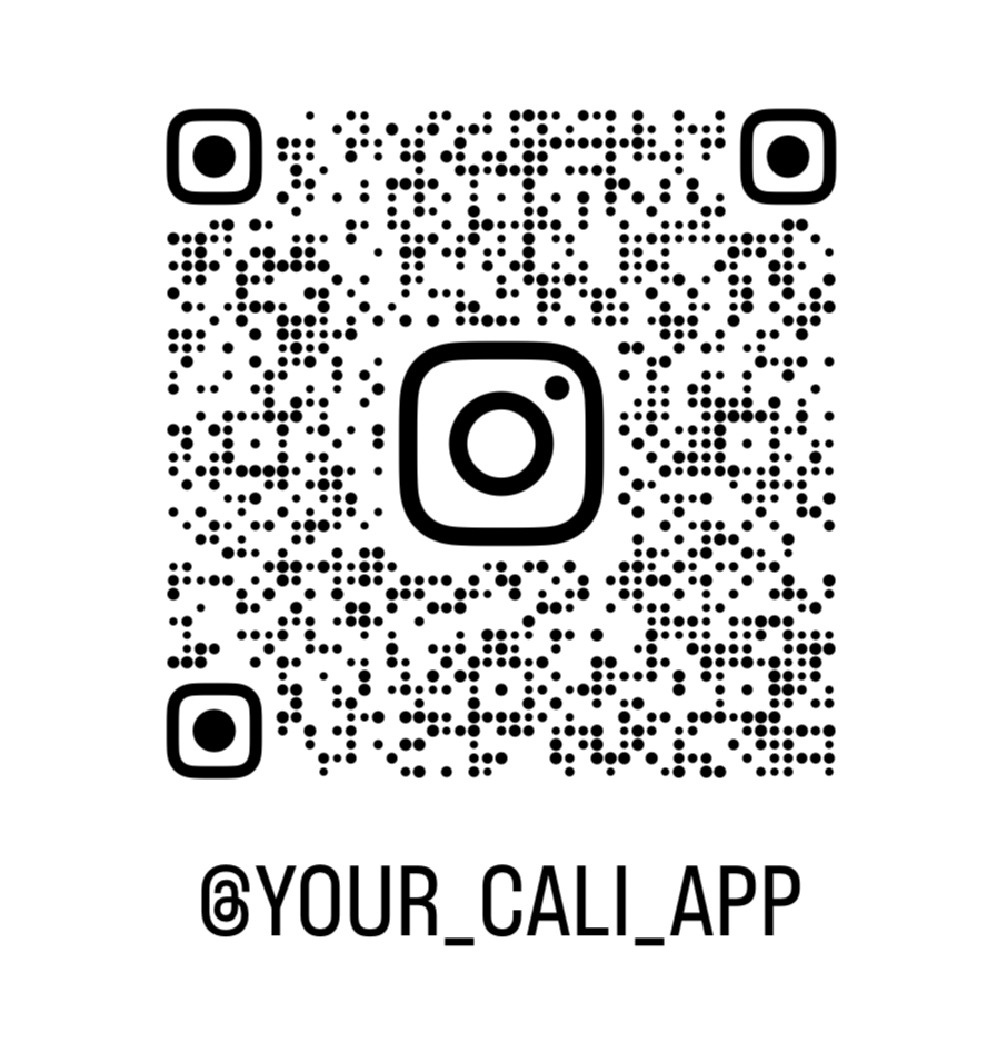 Instagram QR Code for @your_cali_app